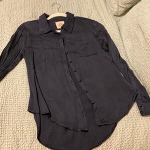 Chaser Women's Dark Button Down Shirt